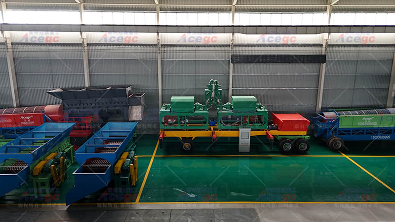 移動滾筒篩洗沙機械